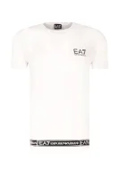 t-shirt | regular fit EA7 	bianco