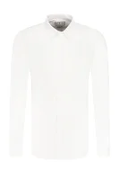 camicia sunset | slim fit | pique GUESS 	bianco