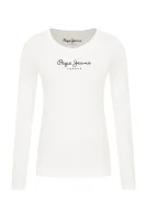 camicetta new virginia | regular fit Pepe Jeans London 	bianco