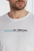 T-shirt | Regular Fit La Martina 	bianco