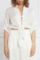 Di lino camicia | Regular Fit Liviana Conti 	bianco