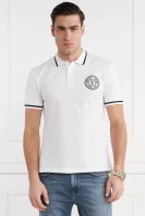 Polo | Slim Fit Versace Jeans Couture 	bianco
