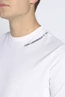 t-shirt | regular fit Karl Lagerfeld 	bianco