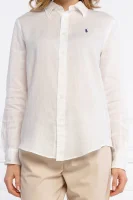 di lino camicia | relaxed fit POLO RALPH LAUREN 	bianco