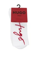 Calze 2-pack 2P QS HANDWRITTEN Hugo Bodywear 	bianco