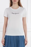 T-shirt LORETTE | Regular Fit Pepe Jeans London 	bianco