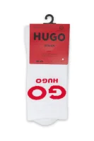 Calze QS RIB SLOGAN CC Hugo Bodywear 	bianco