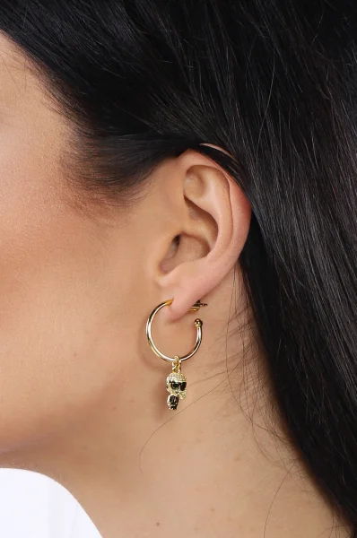 Orecchini k/ikonik pave heart earrings Karl Lagerfeld 	oro