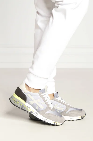 Sneakers MICK | con laggiunta di pelle  Premiata 	grigio