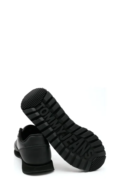 Sneakers | con l'aggiunta di pelle Tommy Jeans 	nero