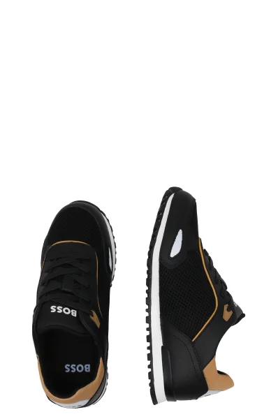 Sneakers | con l'aggiunta di pelle BOSS Kidswear 	nero