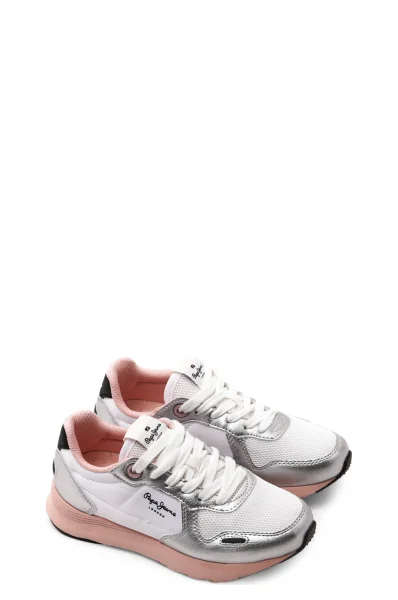 sneakers york Pepe Jeans London 	argento