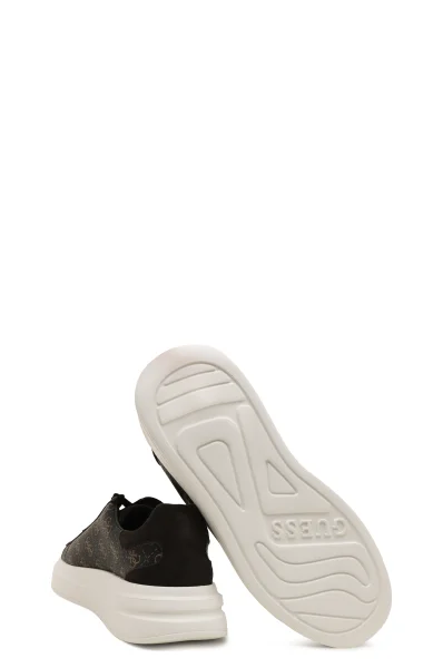 Sneakers ELBA | con l'aggiunta di pelle Guess 	marrone