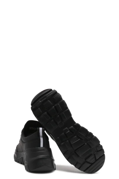 Di pelle sneakers SCARPA Versace Jeans Couture 	nero