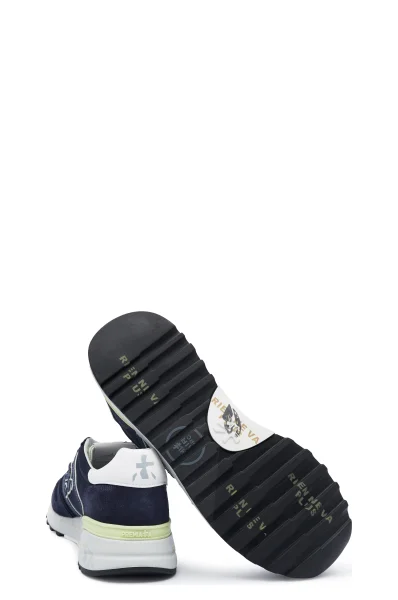 Sneakers LANDER | con l'aggiunta di pelle Premiata 	blu marino