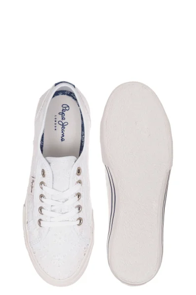 scarpe da tennis baker Pepe Jeans London 	bianco