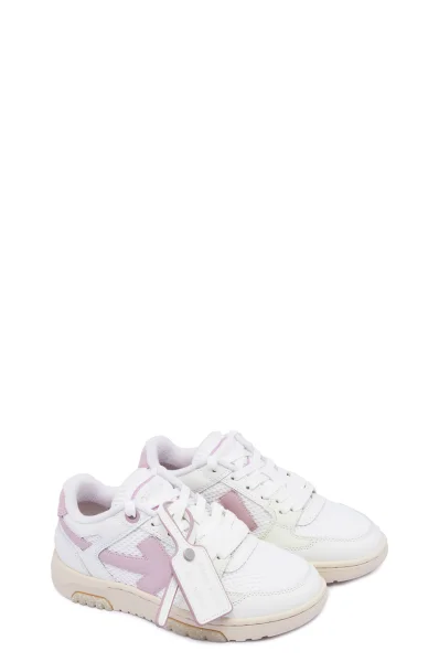 Di pelle sneakers SLIM OUT OF OFFICE OFF-WHITE 	bianco