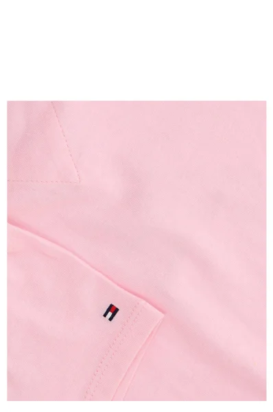 t-shirt essential | regular fit Tommy Hilfiger 	rosa cipria