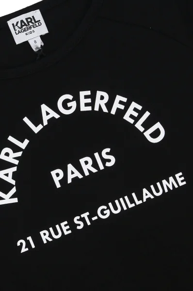 vestito Karl Lagerfeld Kids 	nero