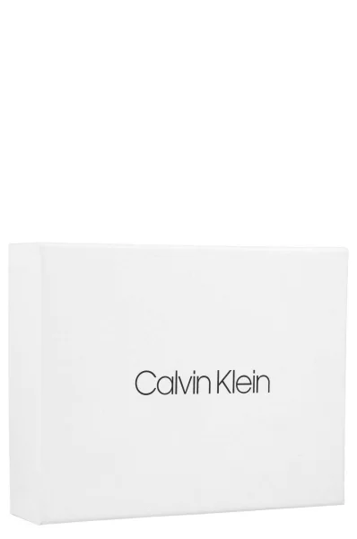 di pelle porta carte Calvin Klein 	nero