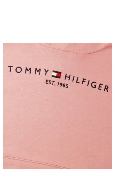 felpa essential | regular fit Tommy Hilfiger 	rosa cipria