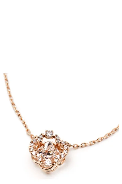 collana necklace white/ros Swarovski 	oro rosa