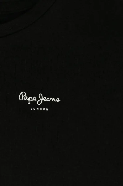 T-shirt BLOOMY | | Regular Pepe nero Jeans London Fit
