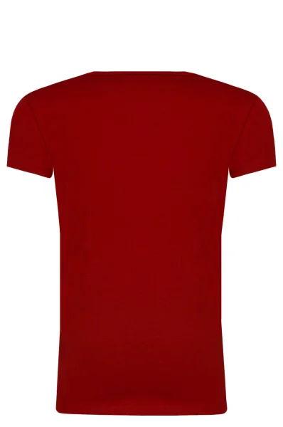 t-shirt hana glitter | regular fit Pepe Jeans London 	rosso