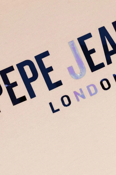 t-shirt holly | regular fit Pepe Jeans London 	rosa cipria