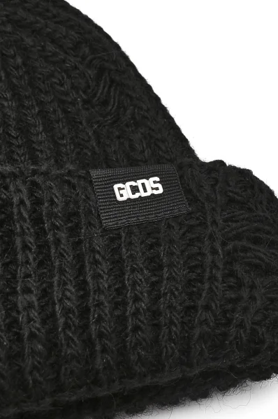 berretto | con l'aggiunta di lana GCDS 	nero
