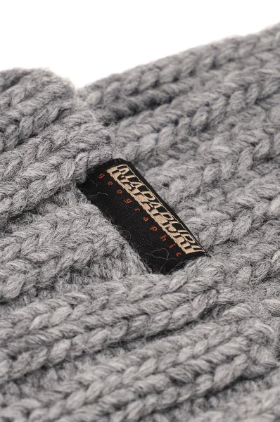 berretto | con l'aggiunta di lana Napapijri 	grigio