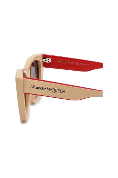 occhiali da sole Alexander McQueen 	rosa cipria