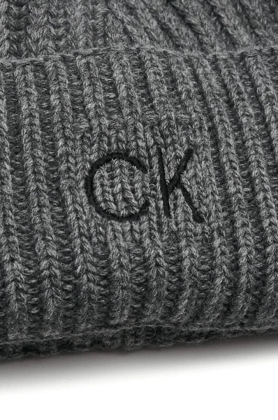 berretto elevated | con l'aggiunta di lana e cachemire Calvin Klein 	grafite
