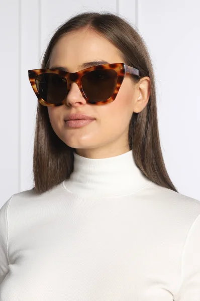 occhiali przeciwsłoneczne Saint Laurent 	marrone