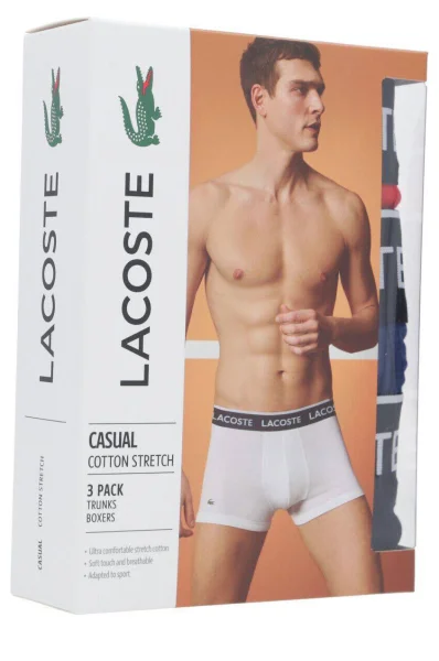 boxer 3-pack Lacoste 	multicolore