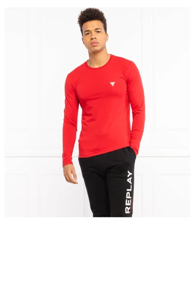 longsleeve | extra slim fit GUESS 	rosso