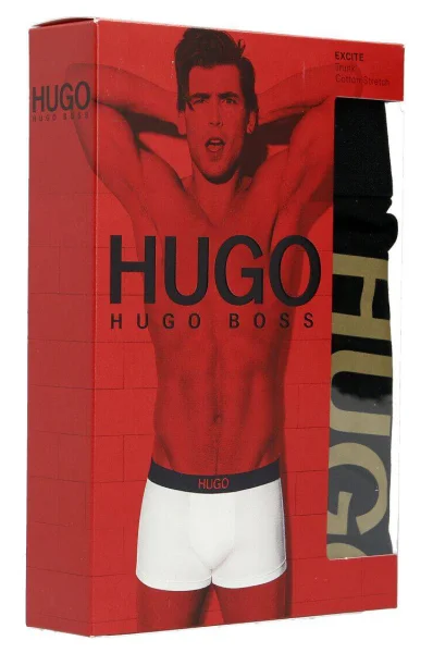 boxer trunk excite HUGO 	nero