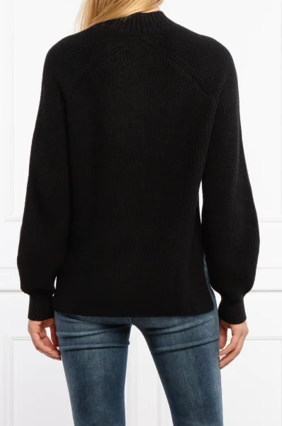 maglione | regular fit | con laggiunta di lana e cachemire CALVIN KLEIN JEANS 	nero