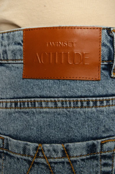 jeans barrel | carrot fit Twinset Actitude 	azzurro