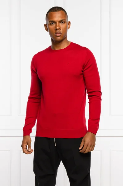 di lana maglione | regular fit Karl Lagerfeld 	rosso