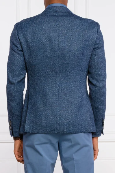 giacca elegante hoverest | slim fit | con l'aggiunta di lino Joop! 	blu marino