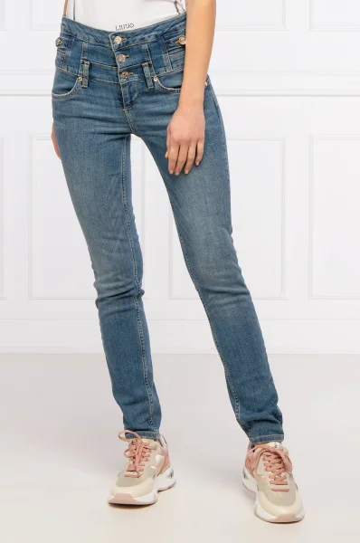 jeans rampy | slim fit | high waist Liu Jo 	blu
