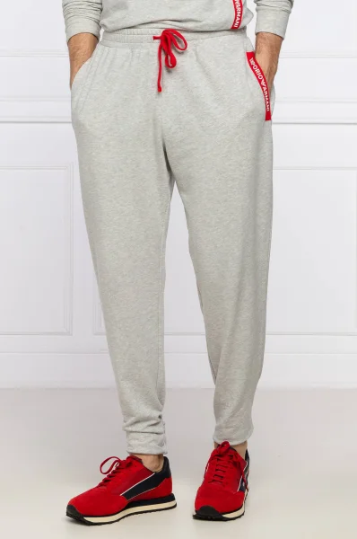 pantaloni della tuta | regular fit Emporio Armani 	grigio