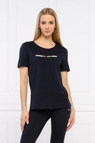 t-shirt | regular fit Tommy Sport 	blu marino