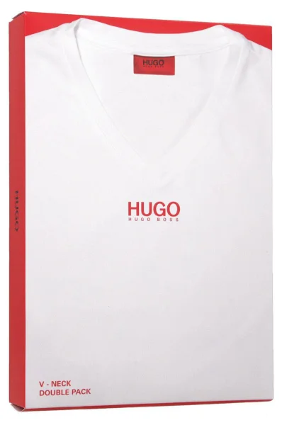 t-shirt 2-pack hugo-v | slim fit HUGO 	nero