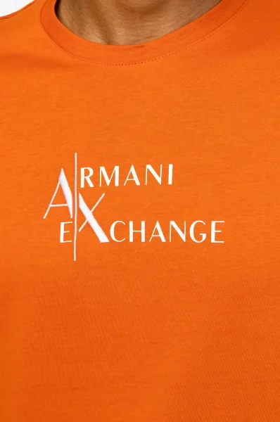t-shirt | regular fit Armani Exchange 	senape
