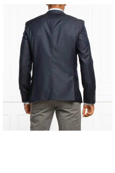 di lana giacca elegante | regular fit HUGO 	blu marino
