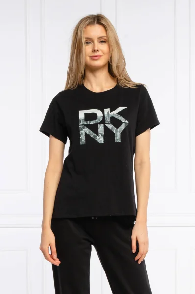 t-shirt | regular fit DKNY Sport 	nero