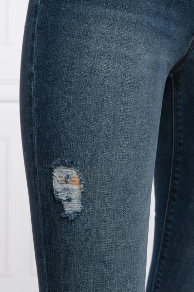 jeans distressed | skinny fit Spanx 	blu