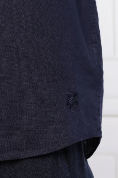 di lino camicia | regular fit Vilebrequin 	blu marino